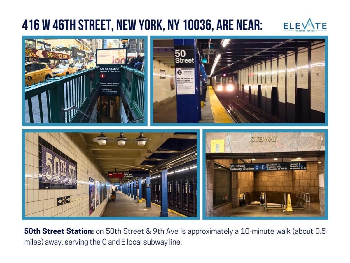 Elevate Apartment At Times Square - Cozy Studio In Times Square And Nearby Restaurants New York Exterior photo
